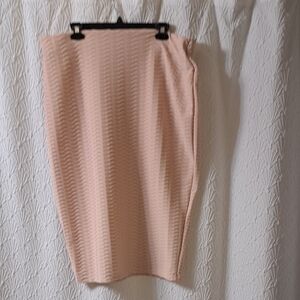 Cashmere Rose Pencil Skirt